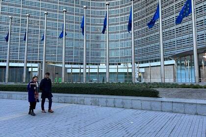 08/02/2023 Sede de la Comisión Europea en Bruselas, Bélgica SOCIEDAD ESPAÑA EUROPA CATALUÑA POLÍTICA GOVERN DE LA GENERALITAT